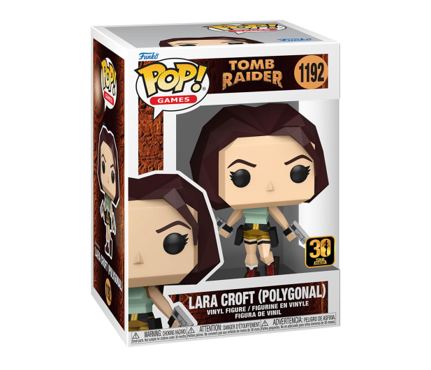 Funko POP POP Games: Tomb Raider - Lara Croft (Polygon) - 1547063 - zdjęcie 3